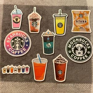Starbucks drink stickers!!